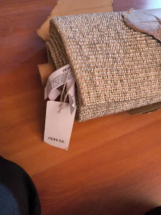 Alfombra Zara Home Sisal Trenzado Beige