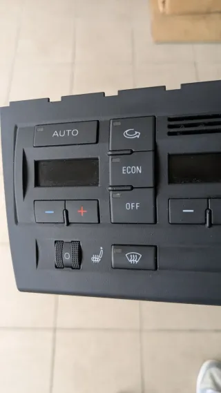 Audi A4 B6 B7 Climatronic Bancos Aquecidos 2 Din