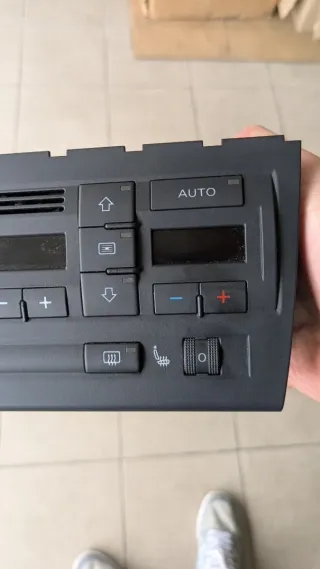 Audi A4 B6 B7 Climatronic Bancos Aquecidos 2 Din