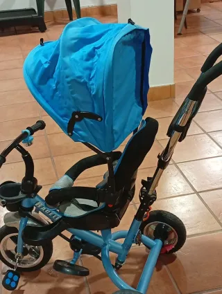 Triciclo para bebé azul