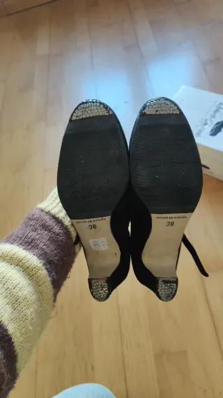 Zapatos de baile flamenco Roberto Garrudo negros