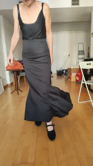 Zapatos de baile flamenco Roberto Garrudo negros