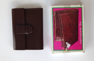 Cartera de cuero MARROQUINERIA FINA