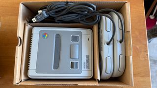 Super Nintendo SNES Consola Gris