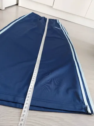 Falda larga Adidas azul