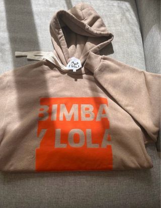 Sudadera BIMBA Y LOLA Beige Naranja