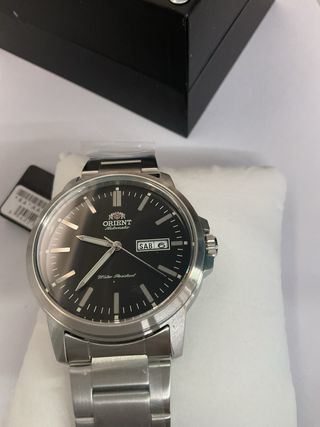 Orologio Orient Automatico Uomo Nero Argento