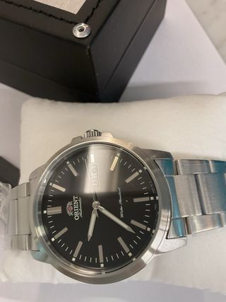 Orologio Orient Automatico Uomo Nero Argento