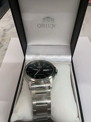Orologio Orient Automatico Uomo Nero Argento
