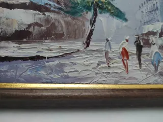 2 Cuadros Antiguos Impresionistas