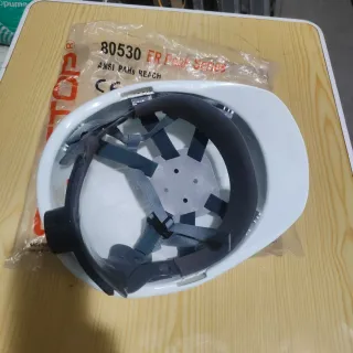 Casco de obra blanco Safetop EN397