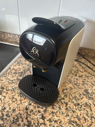 Cafetera L'OR Barista Negra y Blanca
