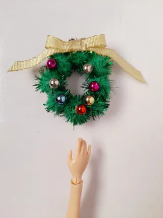 Barbie ghirlanda Barbie natalizia