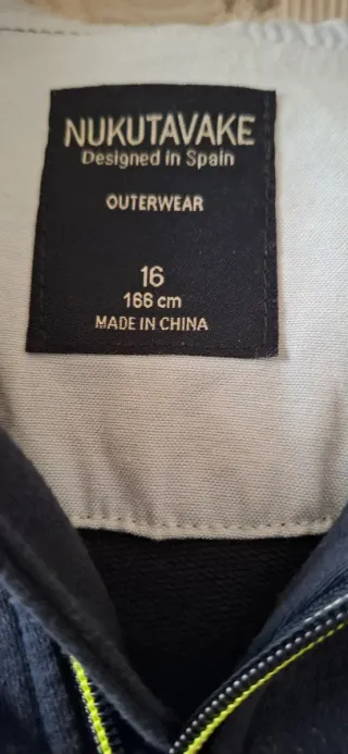 Felpa NUKUTAVAKE Blu Navy e Neon