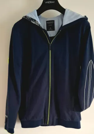 Felpa NUKUTAVAKE Blu Navy e Neon