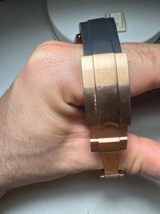 Reloj Seiko Custom Negro/Dorado