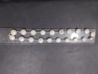 Gargantilla perlas cultivadas plata