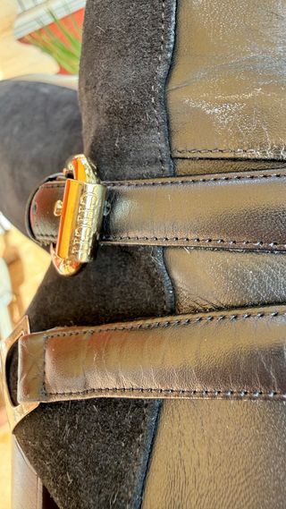 Botas Carolina Herrera Piel Vintage