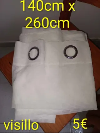 Cortina Visillo 140x260cm