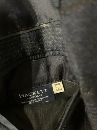 Americana Hackett azul cuadros Talla 38R