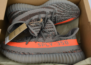 Adidas Yeezy Boost 350 Gris Naranja