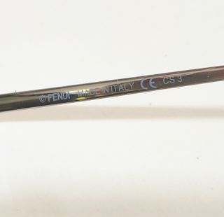 Occhiali Fendi Montatura Blu e Argento