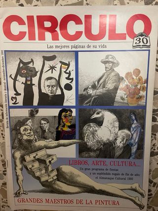 revistas círculo de lectores 1992