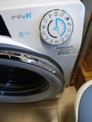 Lavadora Candy RapidO 10kg 1600rpm