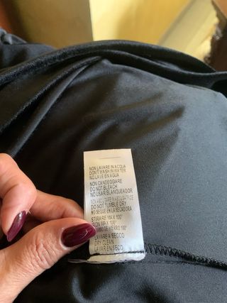 Abito Velluto Sandro Ferrone Tg L