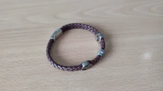 Pulsera Celta hombre Cuero Trenzado
