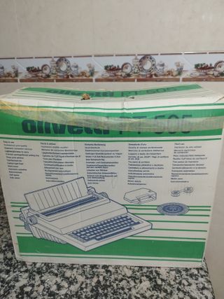 Máquina de escribir Olivetti PT 505