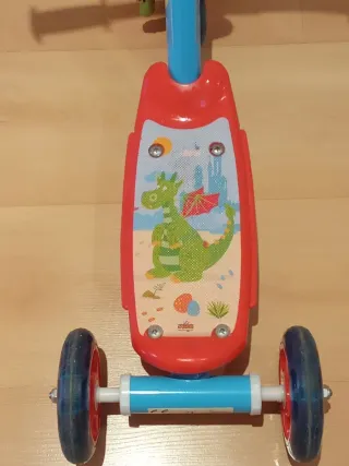 Patinete infantil 3 ruedas dragón