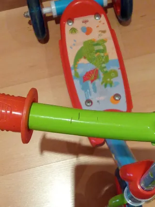 Patinete infantil 3 ruedas dragón