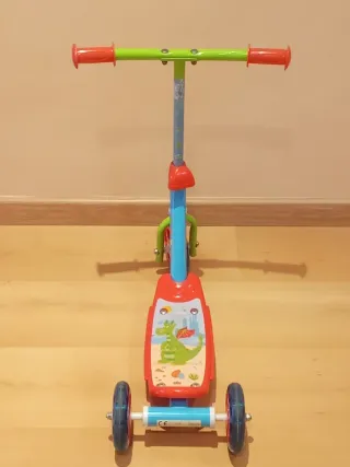 Patinete infantil 3 ruedas dragón