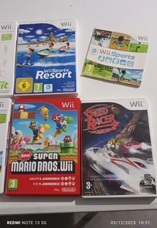 Nintendo Wii Sports Consola y Accesorios