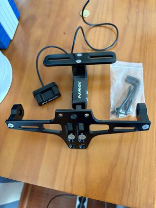 Portamatriculas Yamaha NMAX 125 Negro