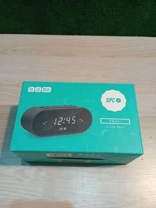 Radiodespertador Compacto, Teclas en Relieve