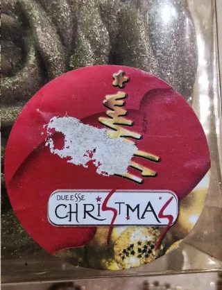 Candela Rosa Argentata Glitterata