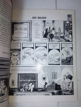 LOS COMICS DE GIMLET   SAM BALLUGA POR ANDREU MART