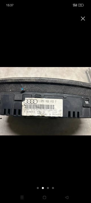 Cuadro instrumentos Audi A3 8p