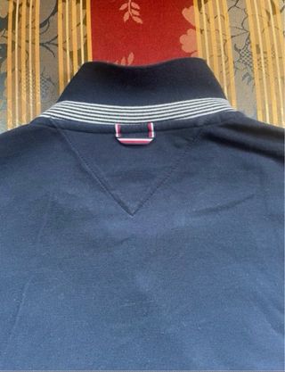 Polo Tommy Hilfiger Azul y Blanco