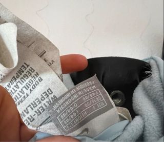 Chaqueta de plumas Nike azul