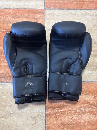 Guantes y espinilleras boxeo Venum Fighting