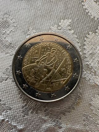 Moneda 2€ Francia Rugby 2023