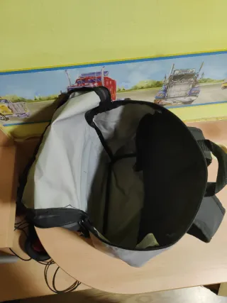 Mochila Nike Negra y Gris