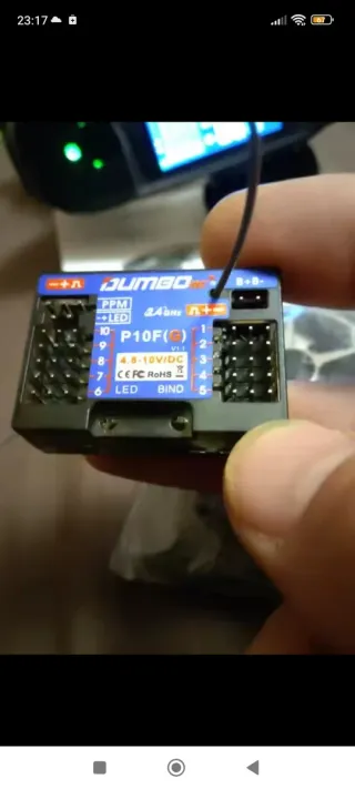 Emisora Dumbo RC DDF-350 + Receptor P10F(G)