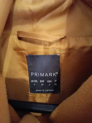 Abrigo paño entretiempo