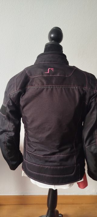 Chaqueta, guantes y casco moto chica Talla M