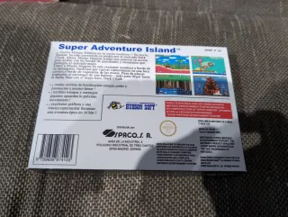 Super Adventure Island. SNES. PAL Esp