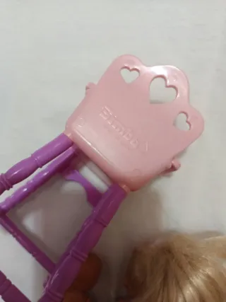 Chelsea y bebé SIMBA con accesorios